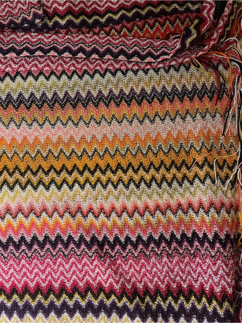 Missoni Mare Multicolor Chevron Beach Swimwear - Picture 4 of 9